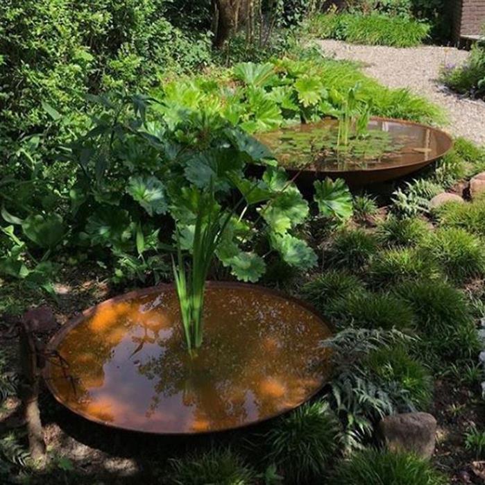 Corten Water Bowl | Garden Water Bowl
