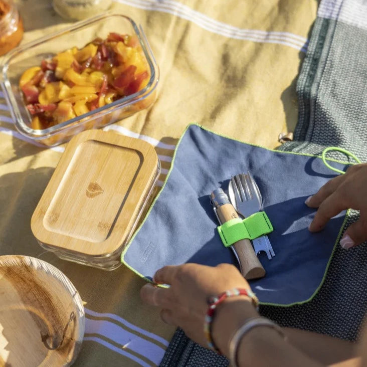 Opinel No.8 Pocket Knife and Picnic+ Spork Set (10010407633089)