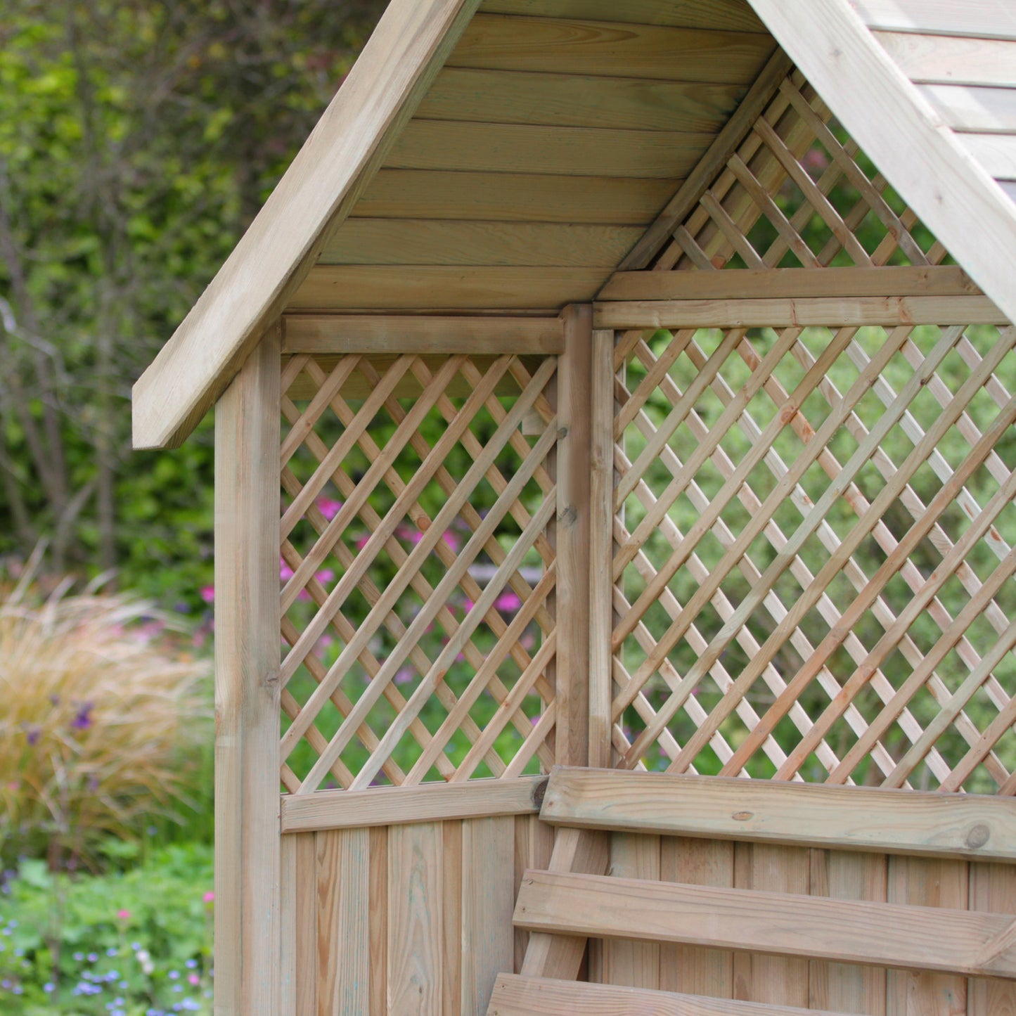 Norfolk Arbour with storage box (7713252933825)