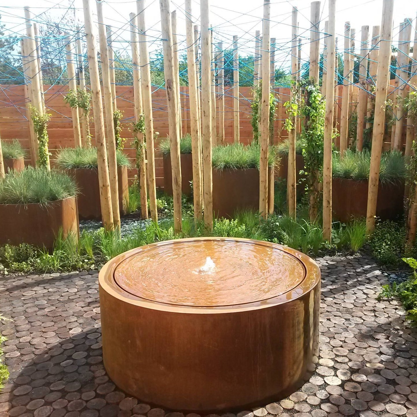 Adezz Corten Steel Circular Water Table (6734588018881)