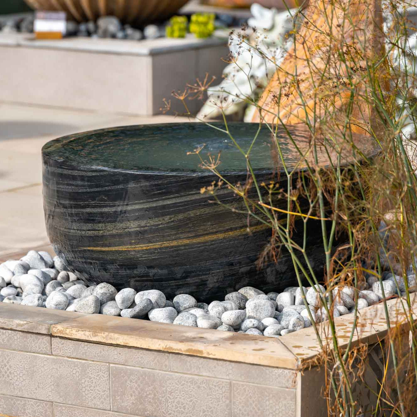 Pure 75 Pewter Water Feature Kit (15027287327105)