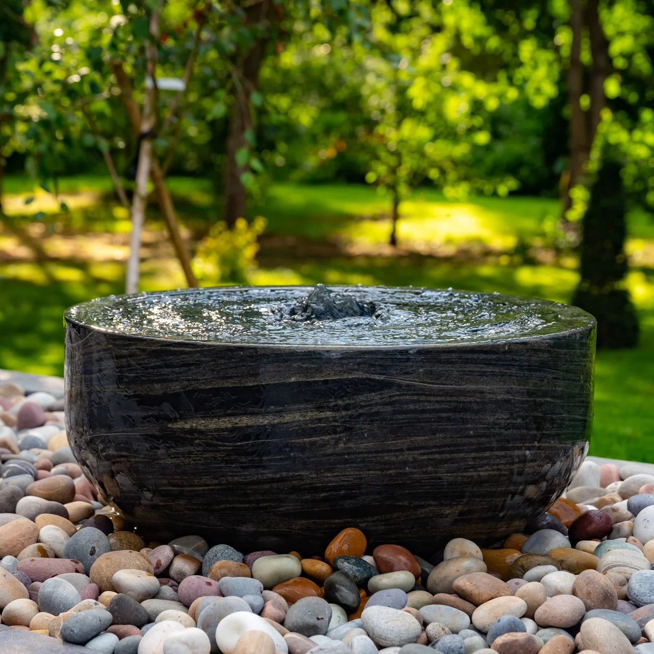 Pure 75 Pewter Water Feature Kit (15027287327105)