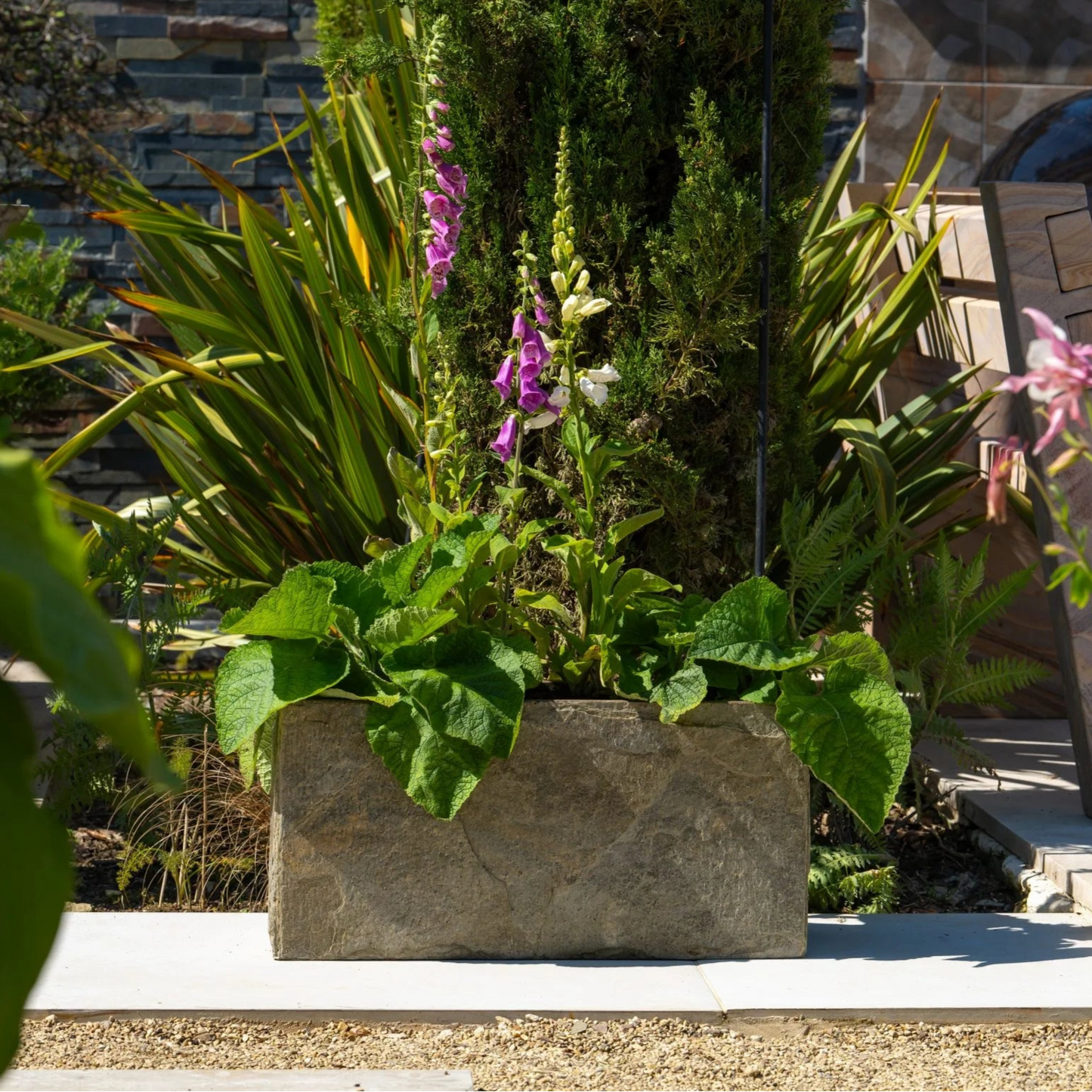 Surmi Slate Trough Planter (15001300238721)