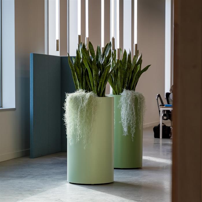 Adezz Circum Aluminium Cylinder Planter (10145224720577)