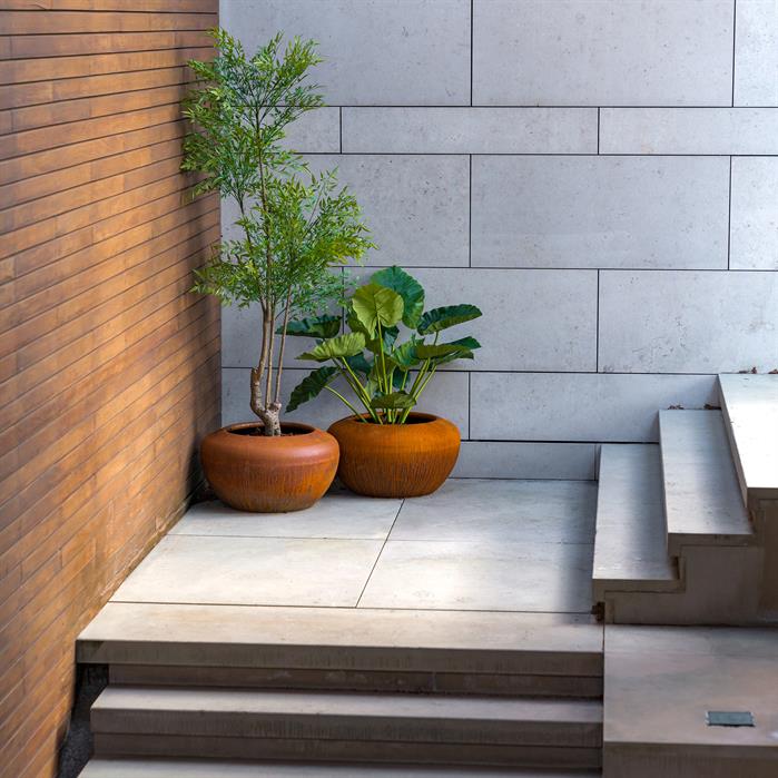 Corten Steel Onyx Planter (7620707418305)