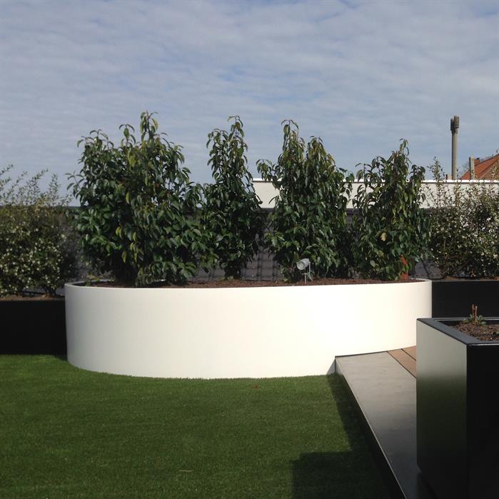 Aluminium Elipse Planter (10146465415361)