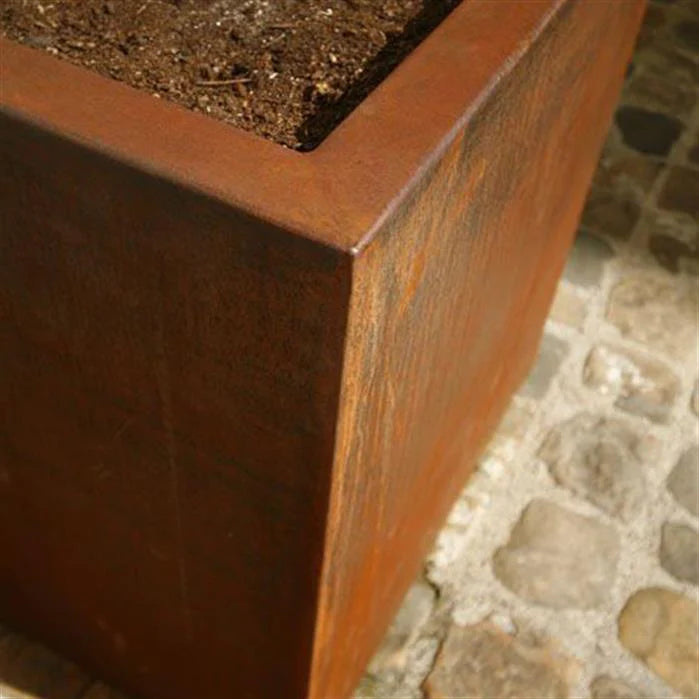 Corten Steel Square Carezz Planter (10285741736129) (7656401731777) (15020099338625)
