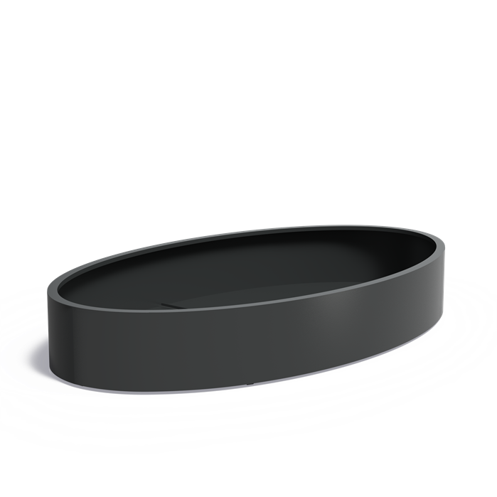 Aluminium Elipse Planter (10146465415361)