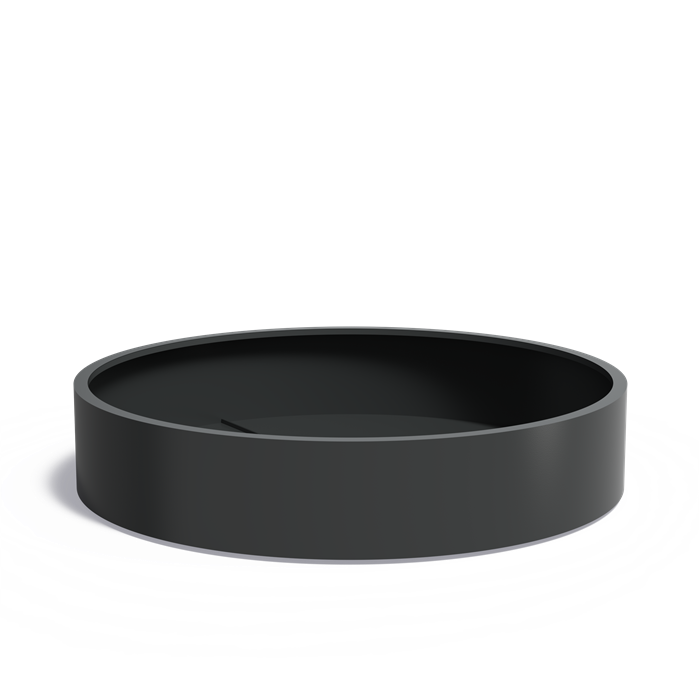 Aluminium Circum Cylinder Planter (10145224720577)