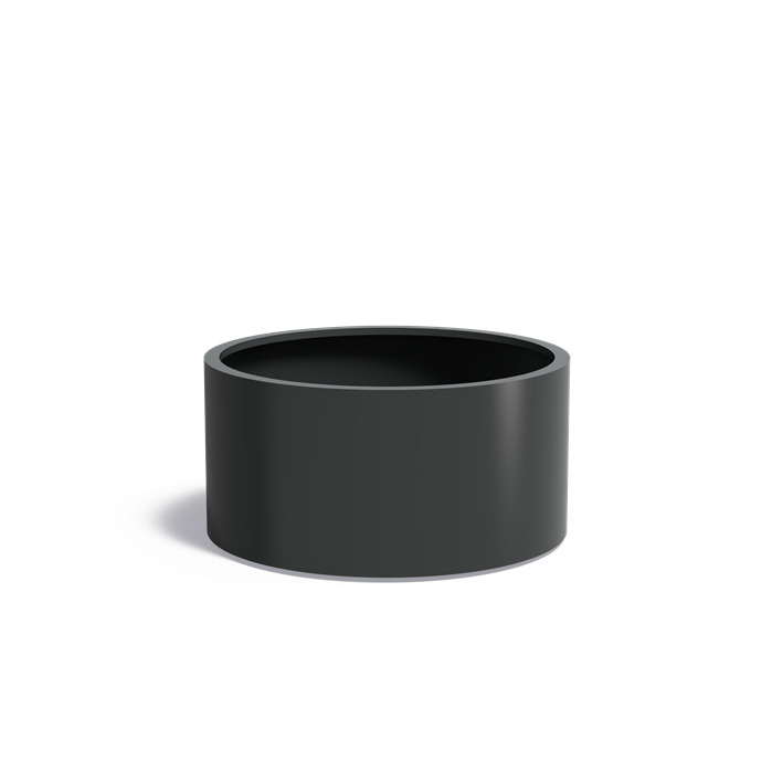 Aluminium Circum Cylinder Planter (10145224720577)