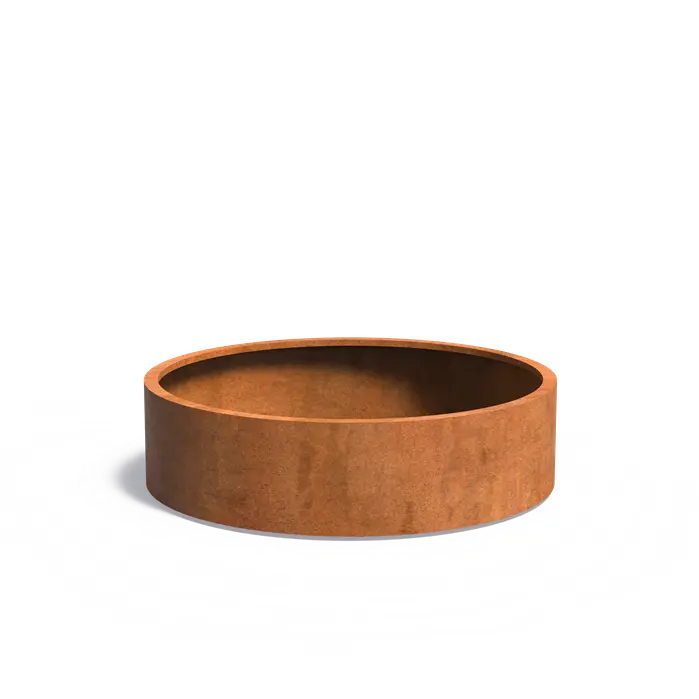 Corten Steel Circum Cylinder Planter