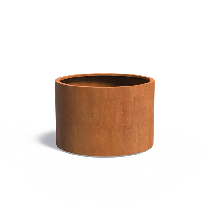 Corten Steel Circum Cylinder Planter