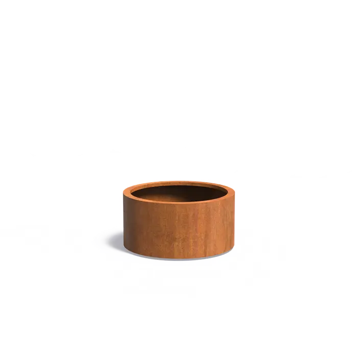 Corten Steel Circum Cylinder Planter