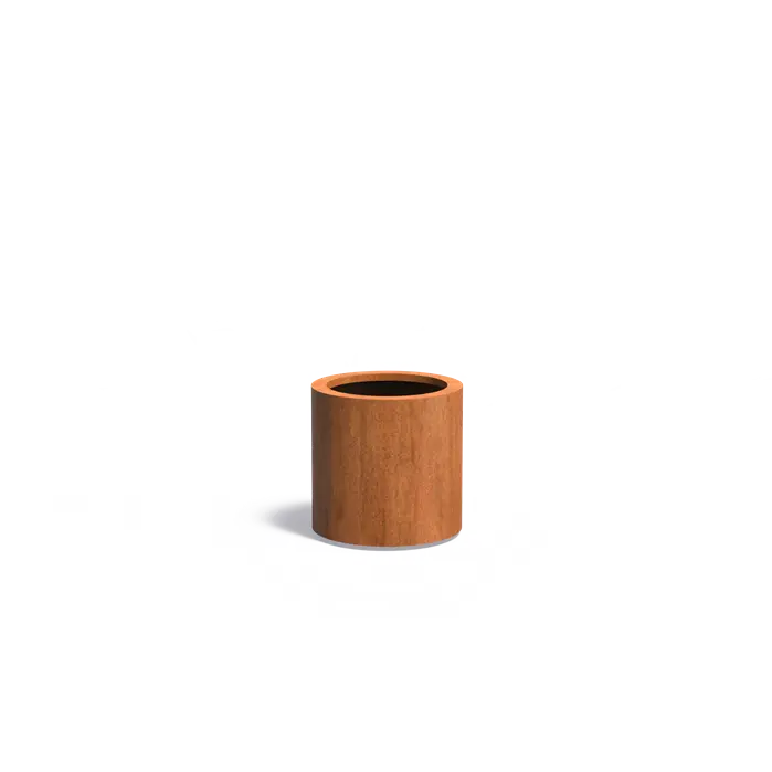 Corten Steel Circum Cylinder Planter