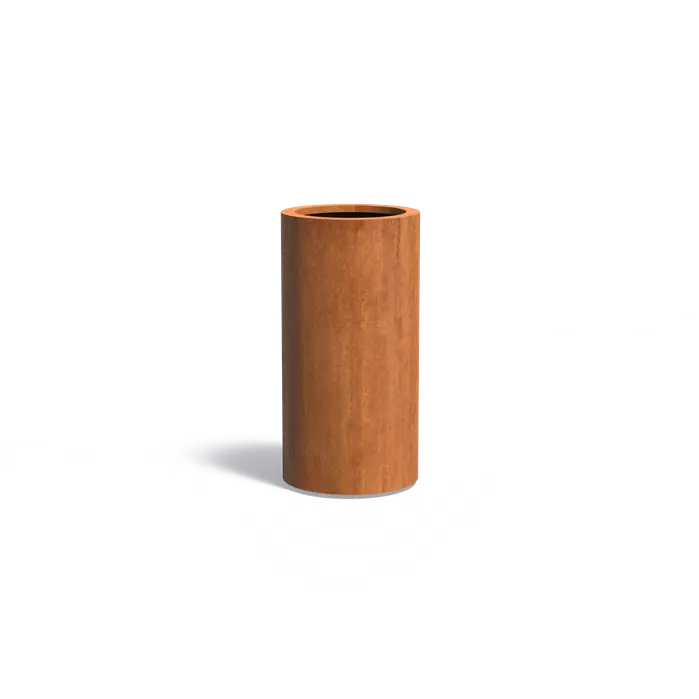 Corten Steel Circum Cylinder Planter