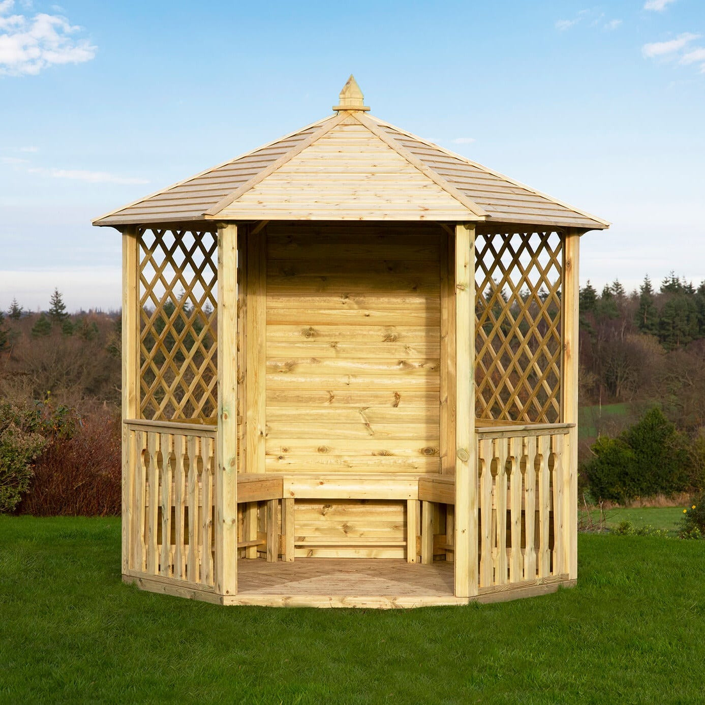 Pressure Treated Clifton Gazebo (7714201469121)