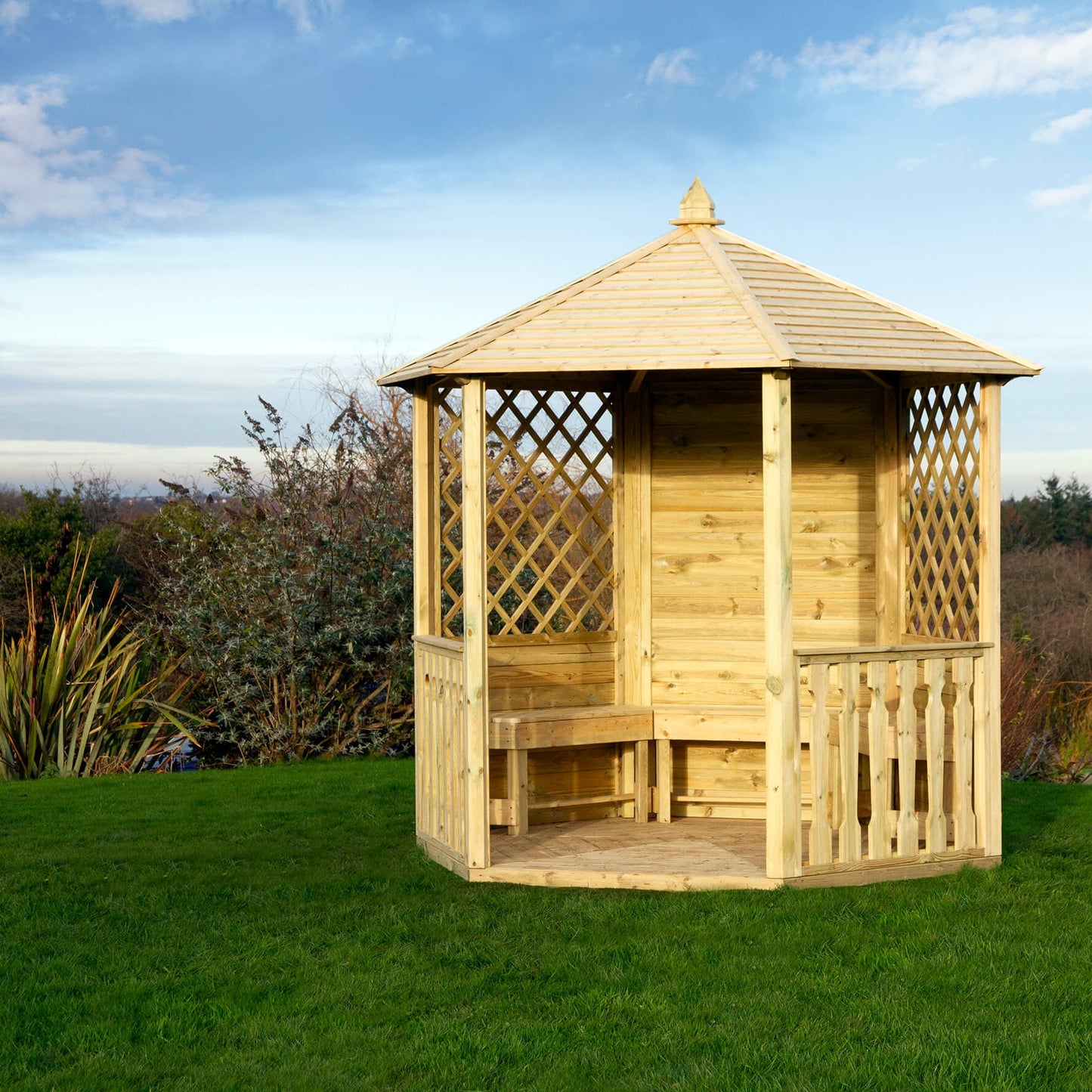 Pressure Treated Clifton Gazebo (7714201469121)