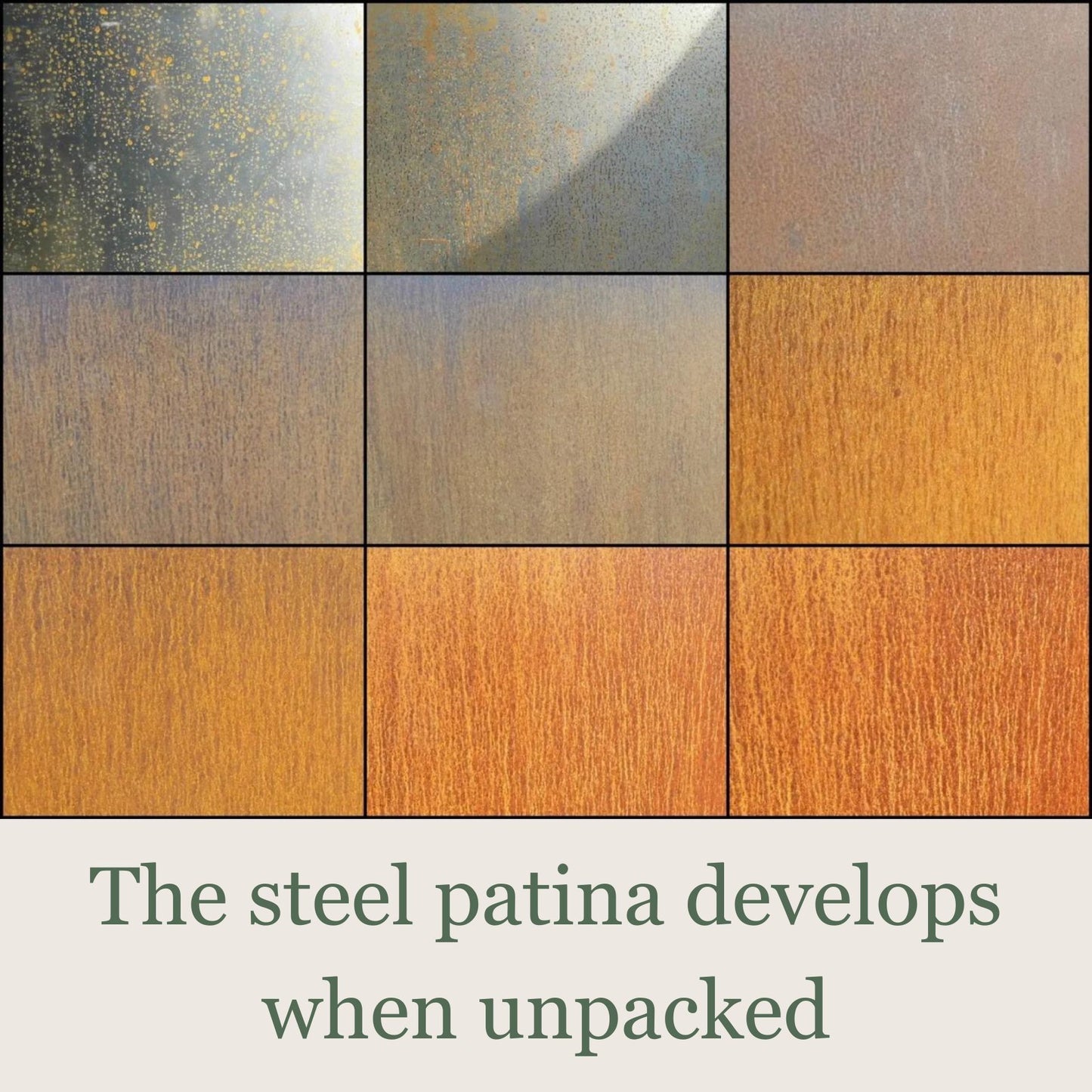 Corten Steel Water Block (7642263814337)