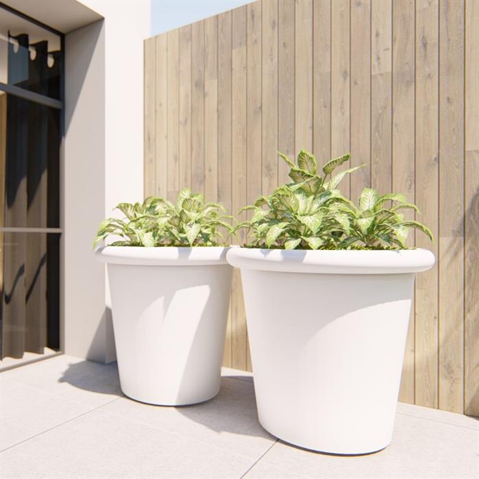 Coated Steel Tube Planter (10139475640513)