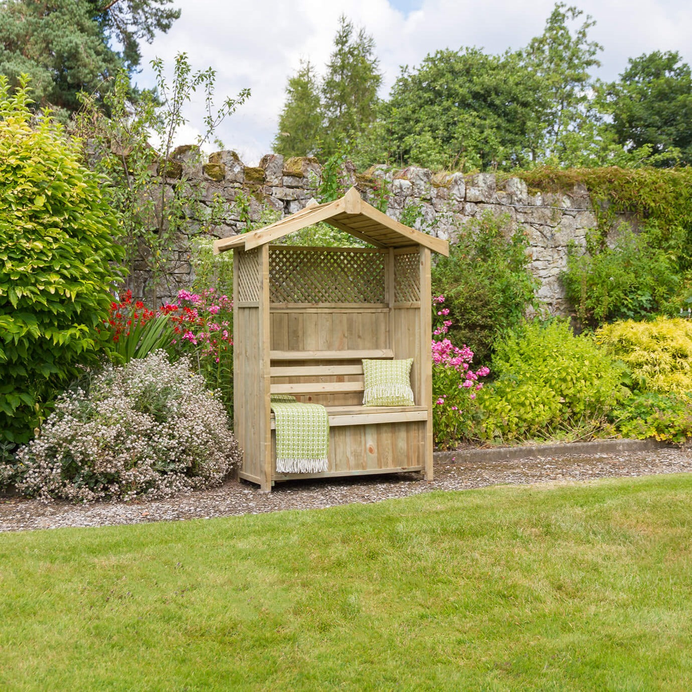 Dorset Arbour with Storage Box (7714065678529)