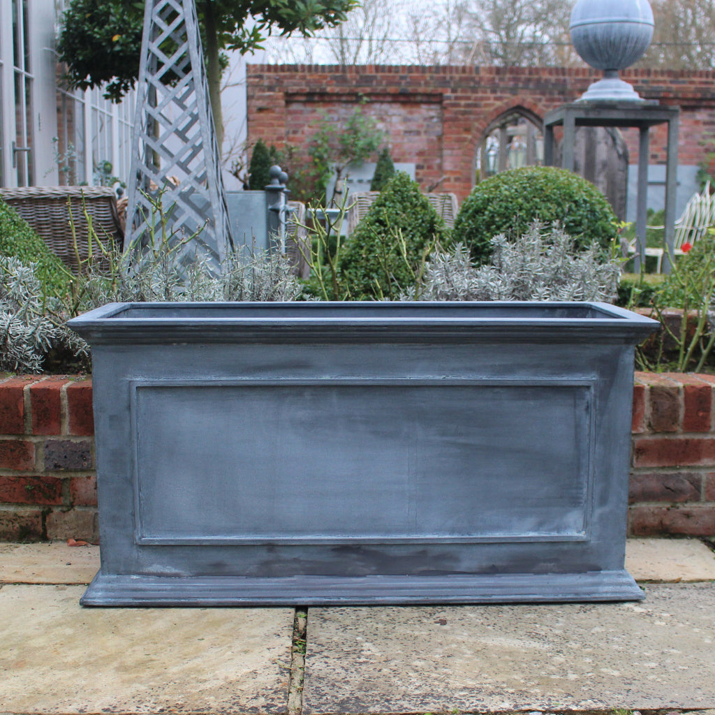 English Galvanised Steel Planter (10175633850561)