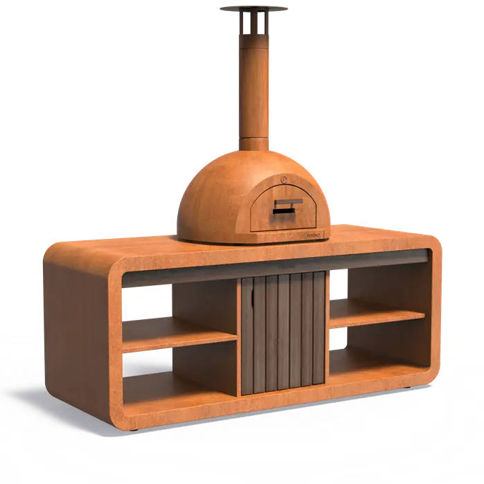 Corten Steel DOME pizza oven (10349635043521)