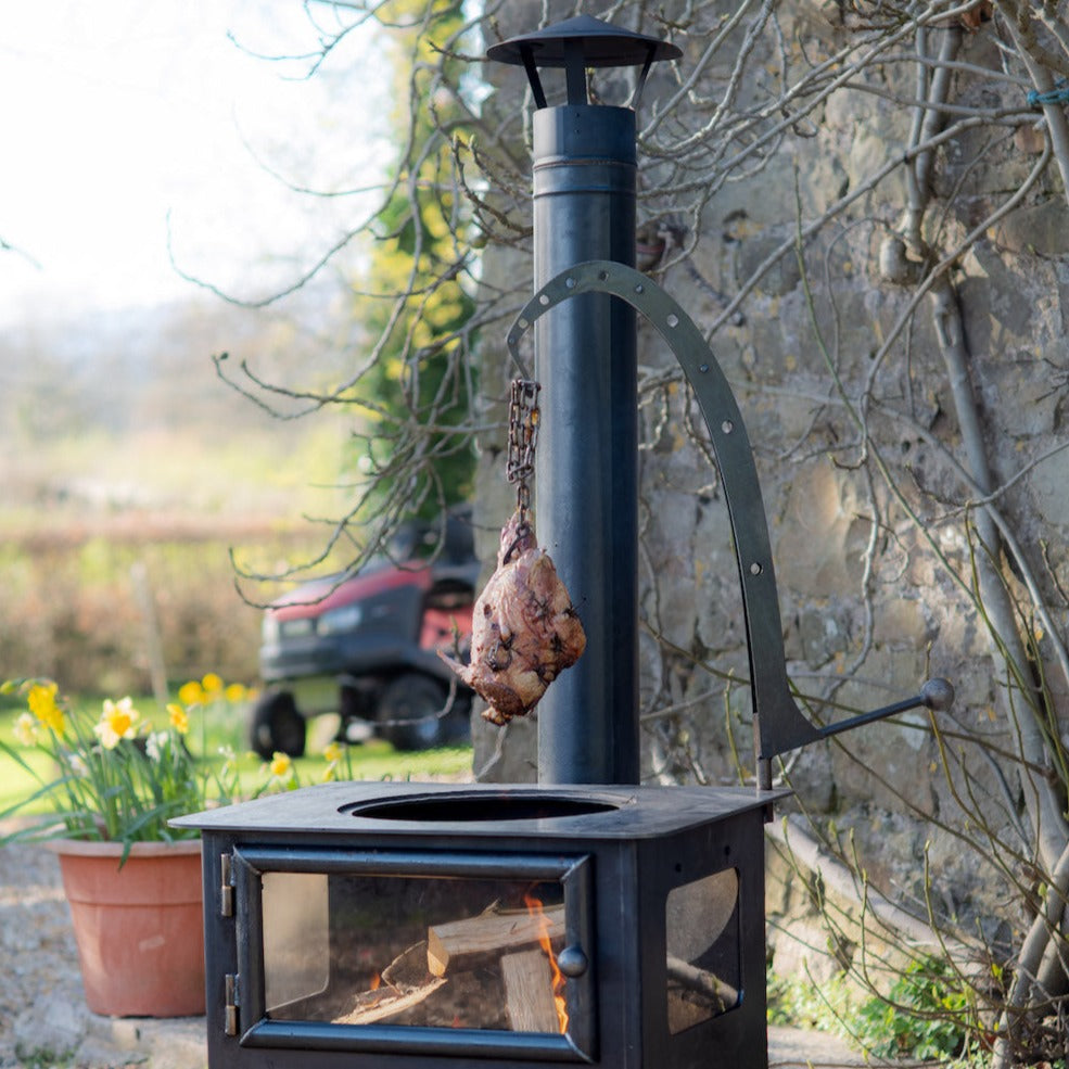 Medium Outdoor Wood Burner BBQ Kitchen (10150221021377)
