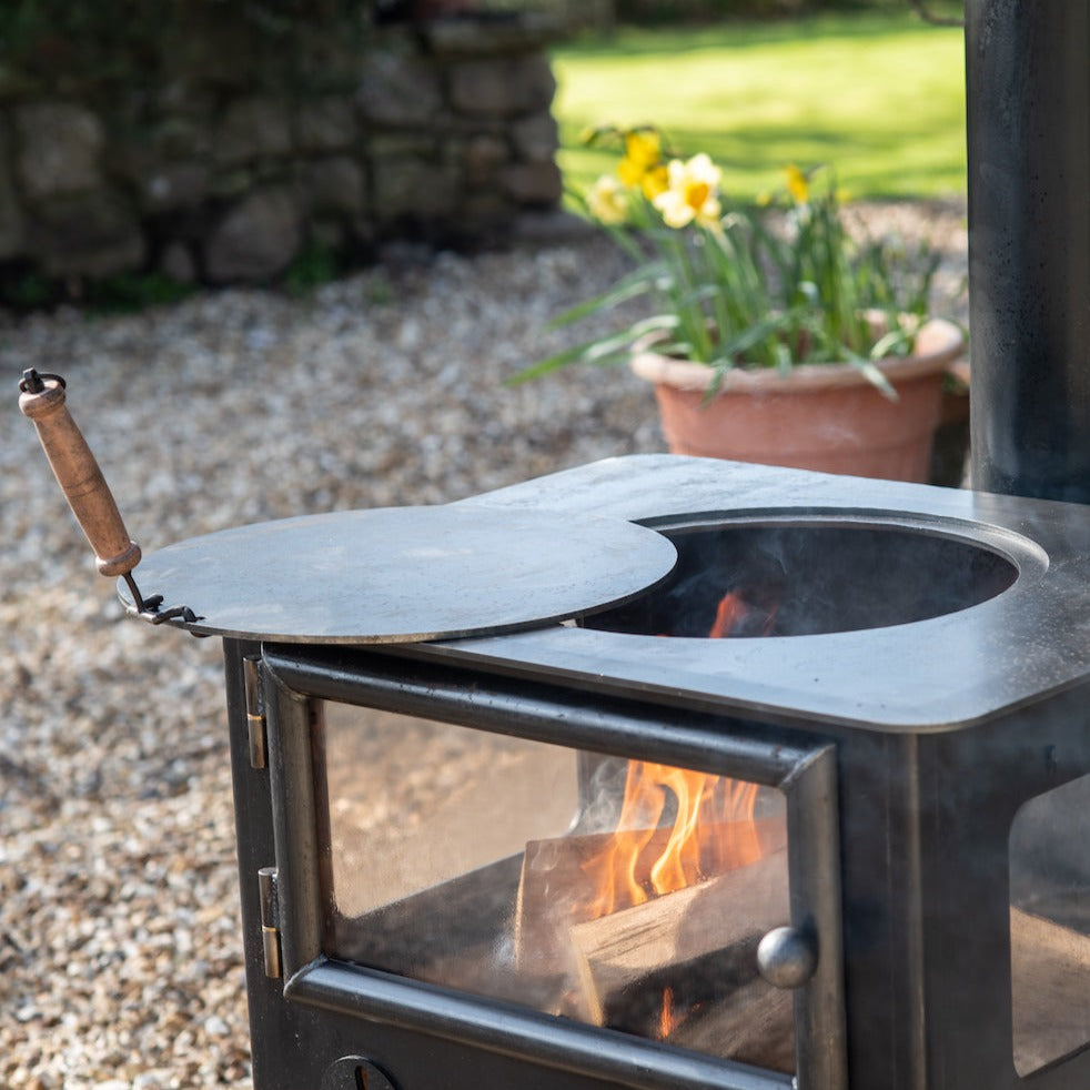 Medium Outdoor Wood Burner BBQ Kitchen (10150221021377)