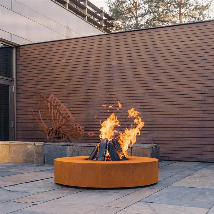 Adezz Corten Steel Ronde Fire Table (7568158818497)