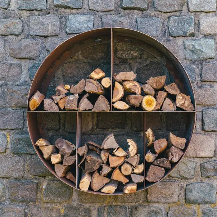 Circular Corten Steel Logg Ronde Store (7544796610753)