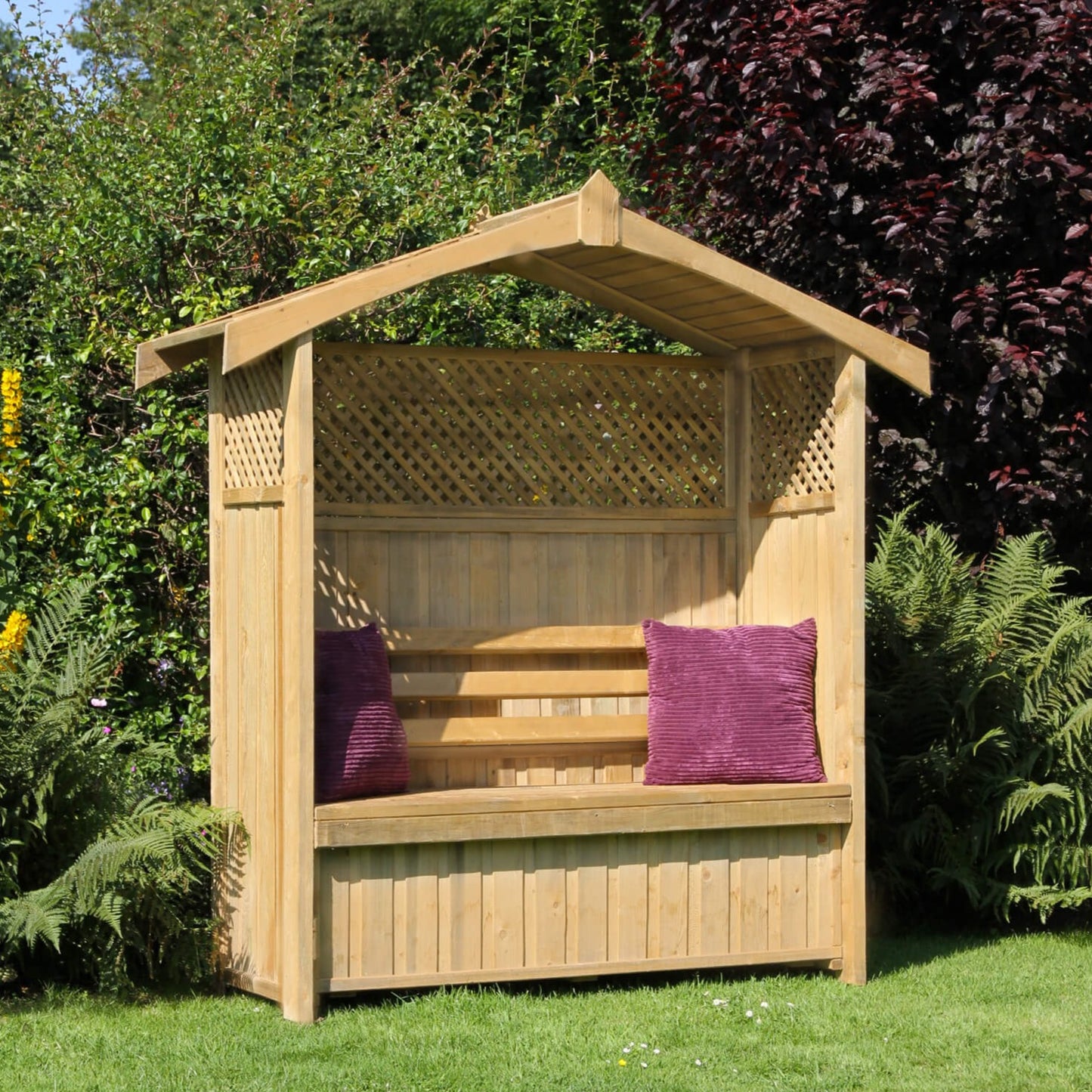 Hampshire Arbour with Storage Box (7714116927681)