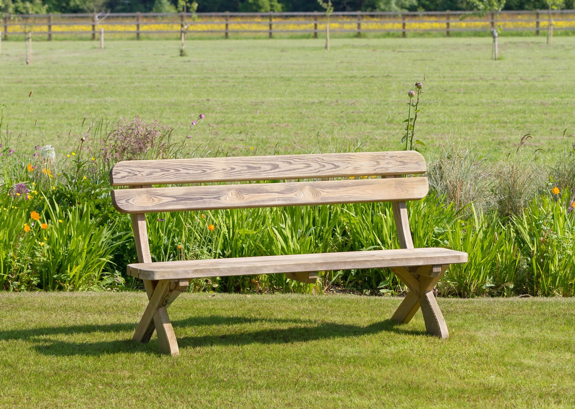 Zest Outdoor Living Harriet Garden Bench (7688292434113)