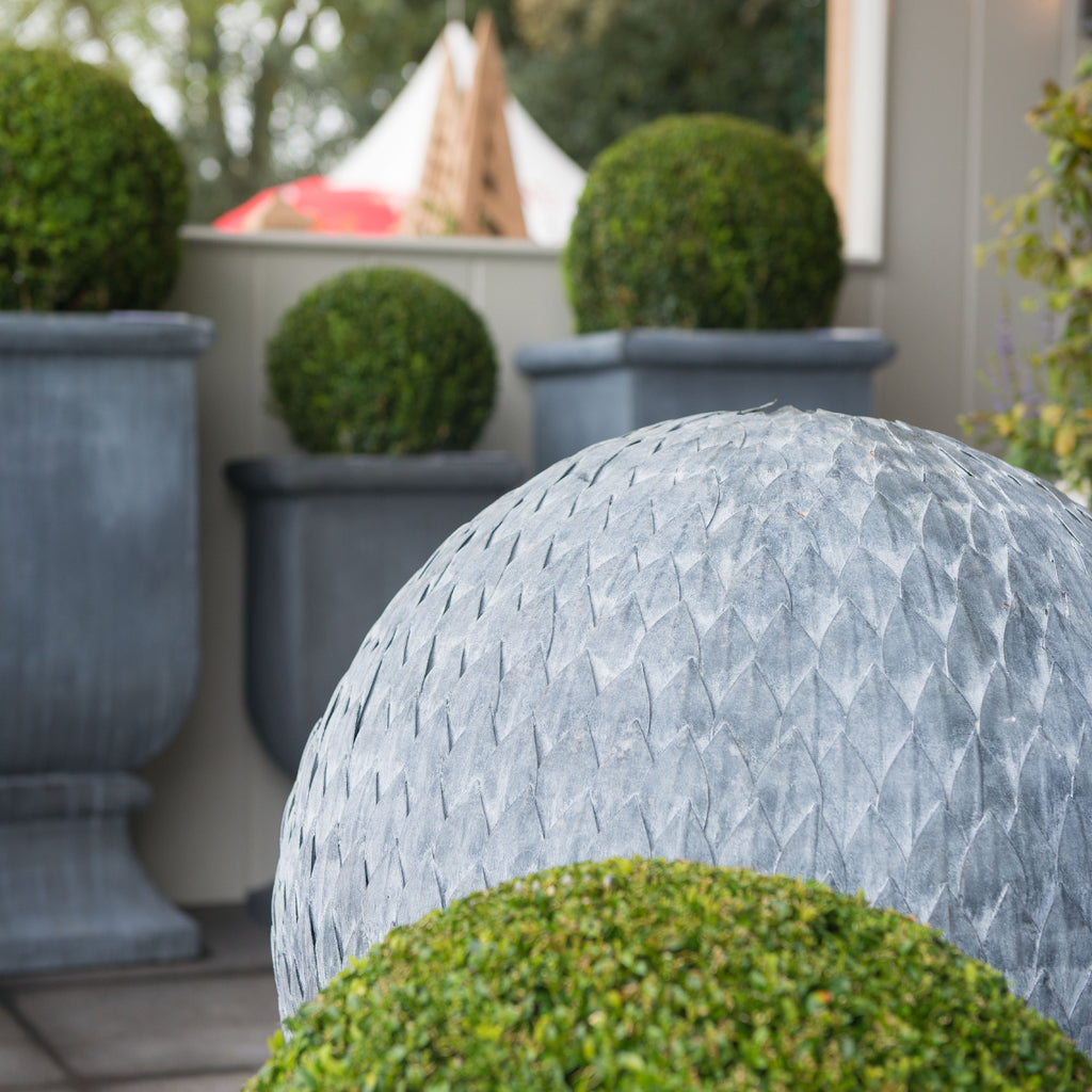 Galvanised Steel Leaf Balls (10191400206529)