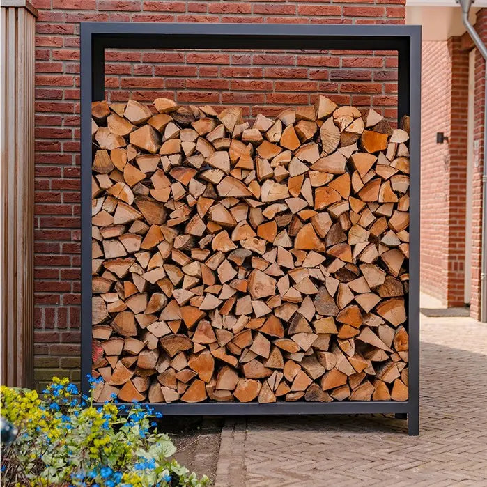 Coated Steel Upright Logg Log Store
