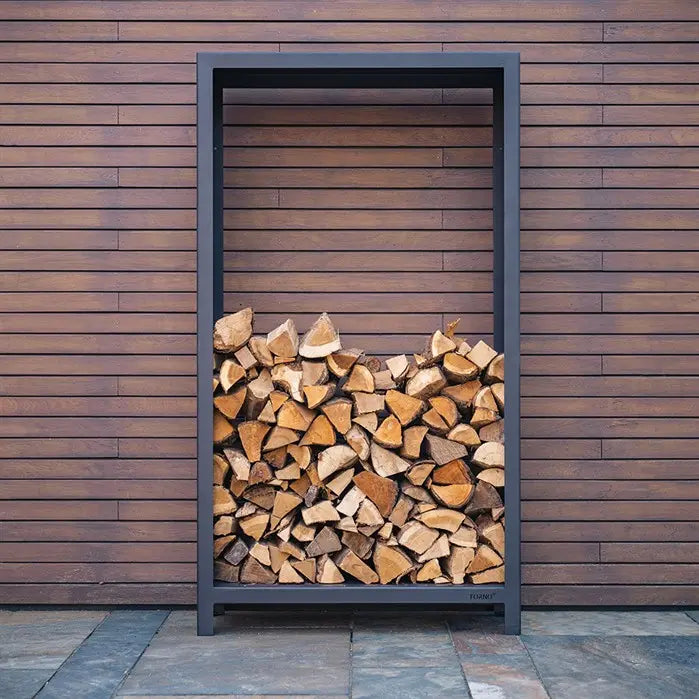 Coated Steel Upright Logg Log Store