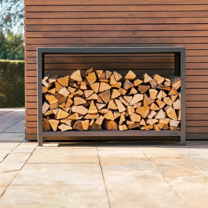 Coated Steel Upright Logg Log Store