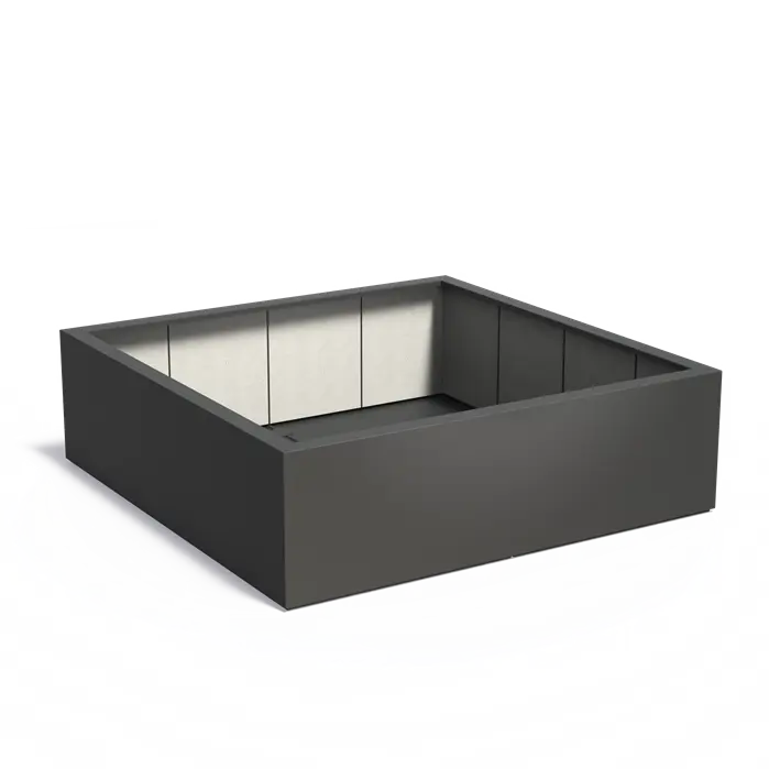 Fibreglass Square Carrez Planter (15020099338625)