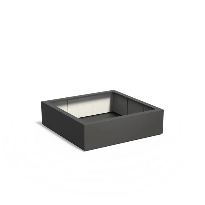 Fibreglass Square Carrez Planter (15020099338625)