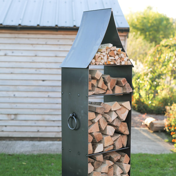 Steel Pagoda Log Store (7707189018817)