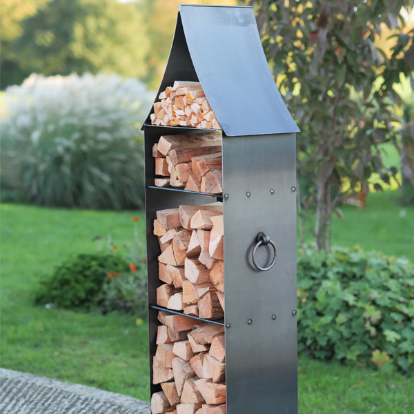 Steel Pagoda Log Store (7707189018817)