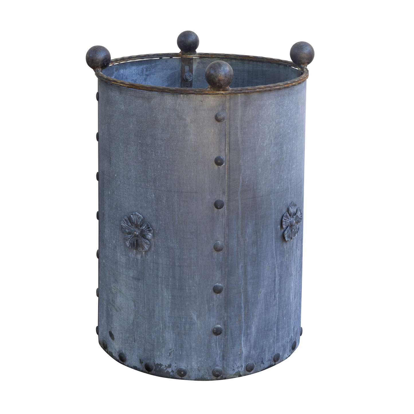 Arthur Jack Traditional Round Steel Planter (7702021931201)