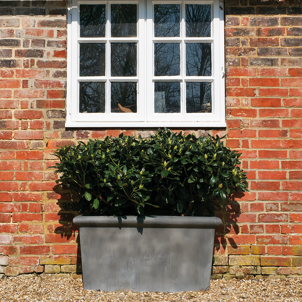 Classic Galvanised Steel Planter (10177668219073)