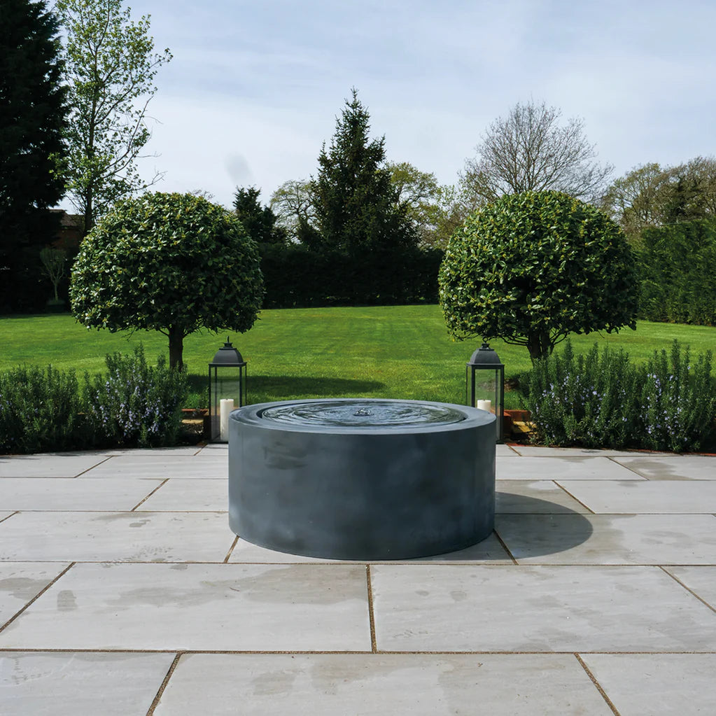 Ravello Galvanised Steel Circular Water Table (15040350716289)