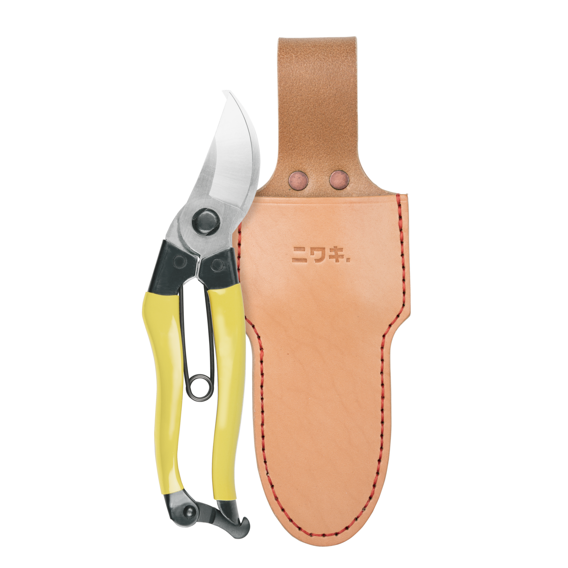 Niwaki Mainichi Garden Secateurs with leather holster (7412499742913)