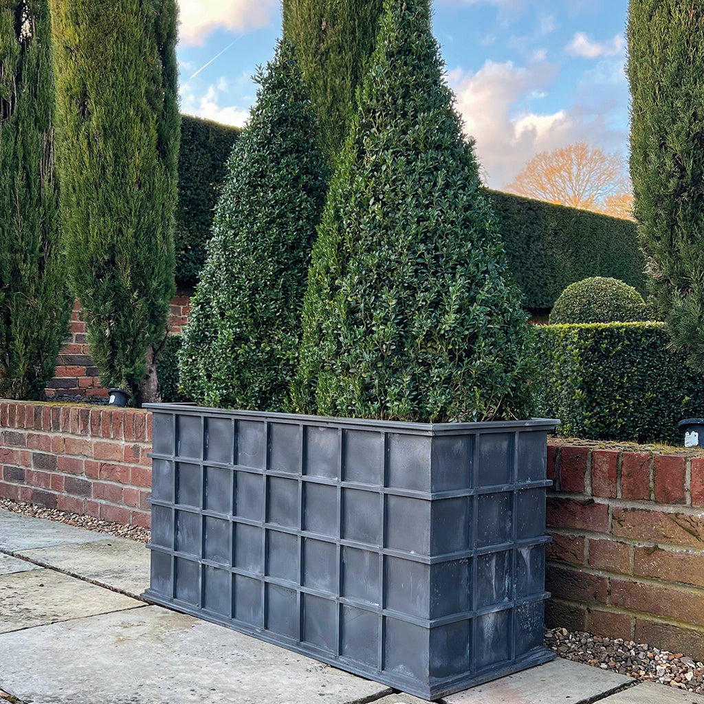 Sienna Square Galvanised Steel Planter (10175678742721)
