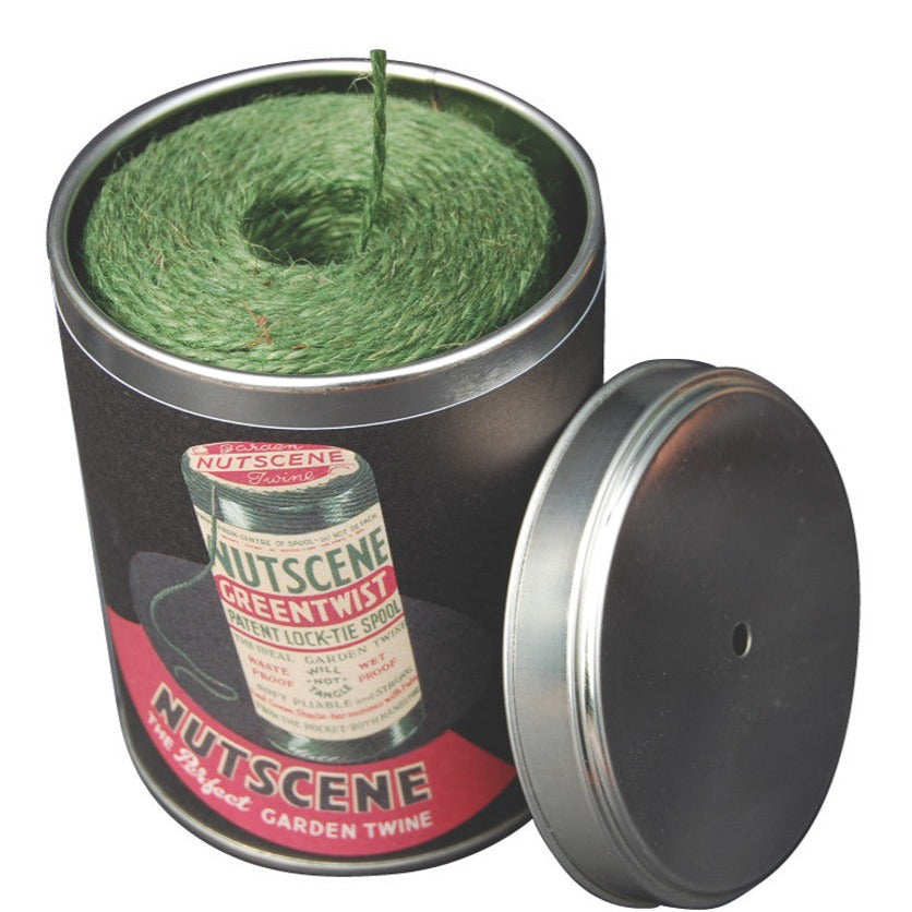 Twine in a Tin Retro Style Natural 2ply Twine 200M (7526055772353)