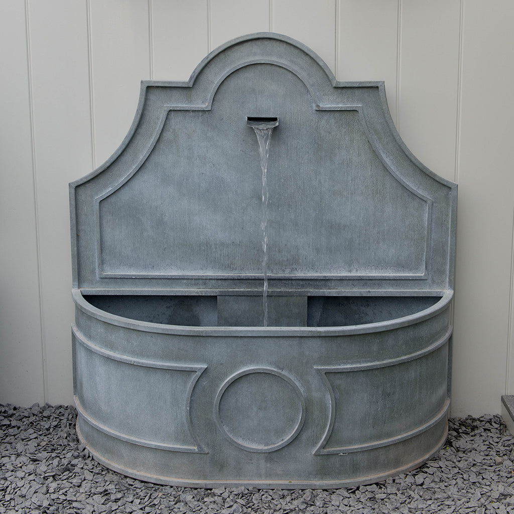 Tiber Galvanised Zinc Curved Water Fountain (10171994800321)