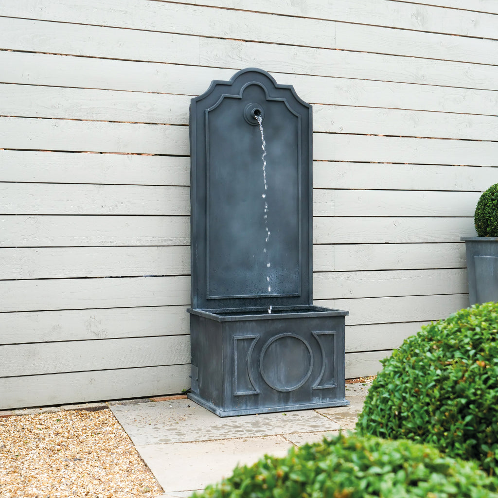 Tiber Galvanised Zinc Tall Water Fountain (10171841151169)