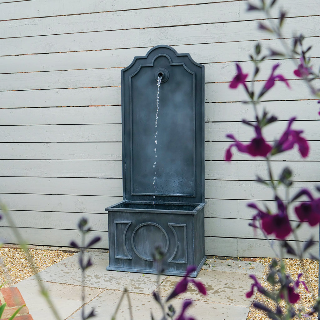 Tiber Galvanised Zinc Tall Water Fountain (10171841151169)
