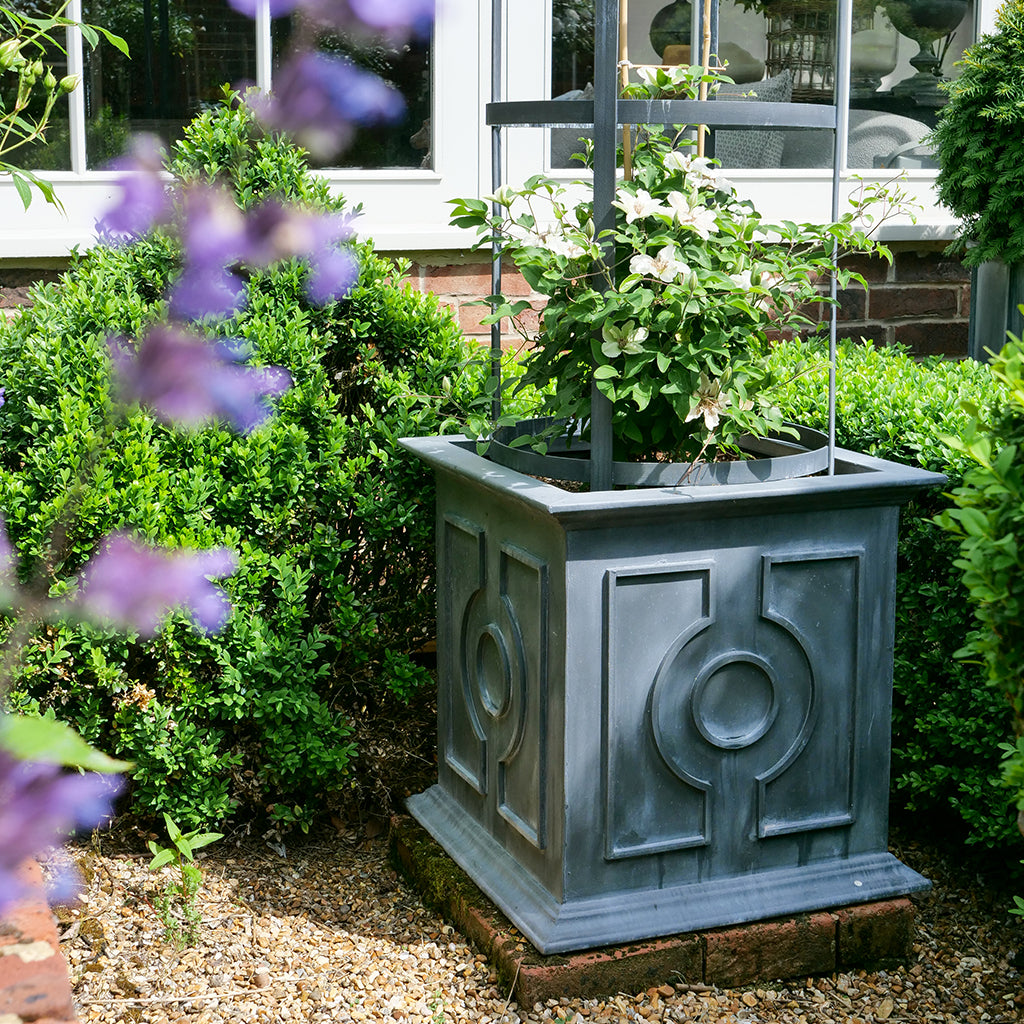 Belgian Circle Galvanised Steel Planter (10175550423233)